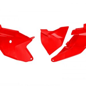 plastique ufo plaques latérales motocross gasgas 85 mc 2021 2022 2023 2024 rouge