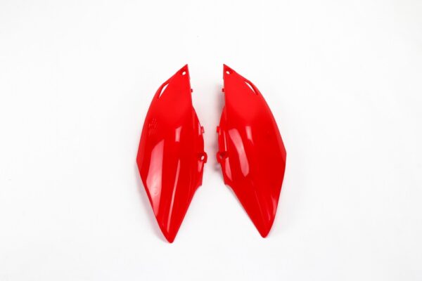 plastique ufo plaques latérales motocross honda 250 450 crf 2013 2014 2015 2016 2017 rouge
