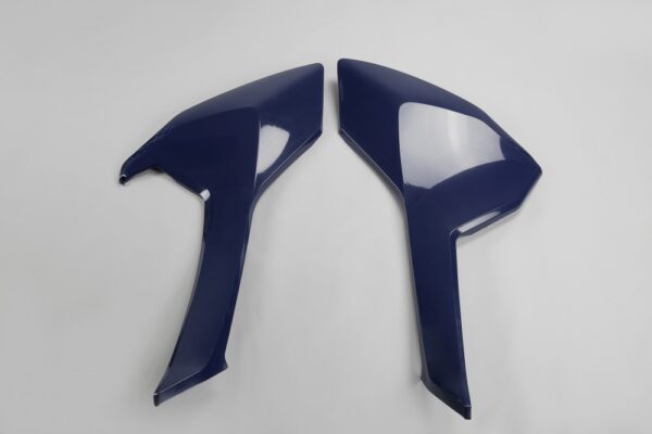 plastique ufo plaques latérales motocross husqvarna 125 250 350 450 tc fc 2016 2017 2018 bleu