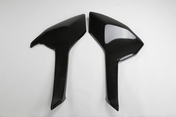 plastique ufo plaques latérales motocross husqvarna 125 250 350 450 tc fc 2016 2017 2018 noir