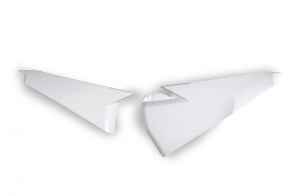 plastique ufo plaques latérales motocross husqvarna 125 250 350 450 tc fc 2019 2020 2021 2022 blanc partie haute