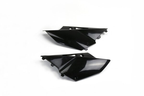 plastique ufo plaques latérales motocross yamaha 125 250 yz 2015 2016 2017 2018 2019 2020 2021 noir