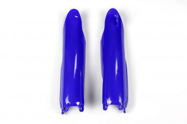 plastique ufo protections de fourche motocross yamaha 125 250 yz 2002 2003 2004 2005 2006 2007 2008 2009 2010 2011 2012 2013 2014 bleu
