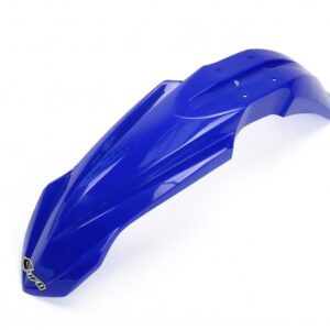 plastique ufo protections garde boue avant enduro yamaha 250 450 wrf 2014 2015 2016 2017 2018 2019 bleu