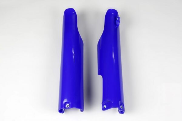 plastique ufo protections tube de fourche enduro yamaha 250 450 wrf 2014 2015 2016 2017 2018 2019 bleu