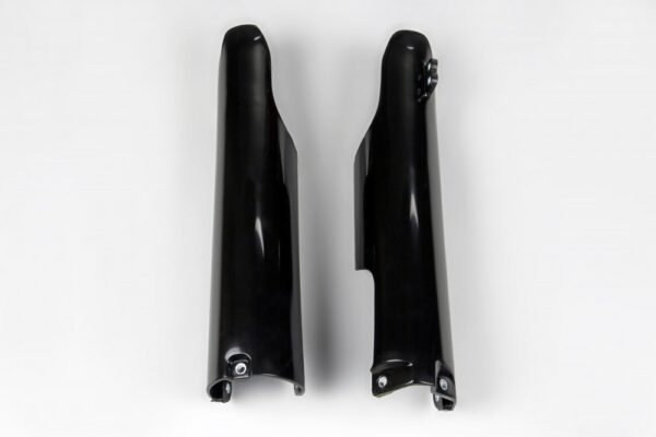 plastique ufo protections tube de fourche enduro yamaha 250 450 wrf 2014 2015 2016 2017 2018 2019 noir