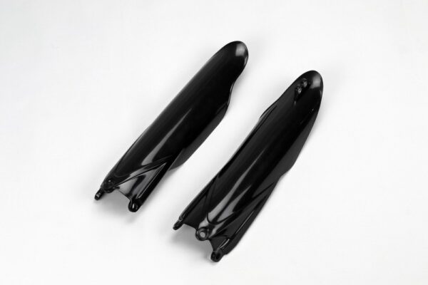 plastique ufo protections tube de fourche enduro yamaha 250 450 wrf 2020 2021 2022 2023 2024 2025 noir