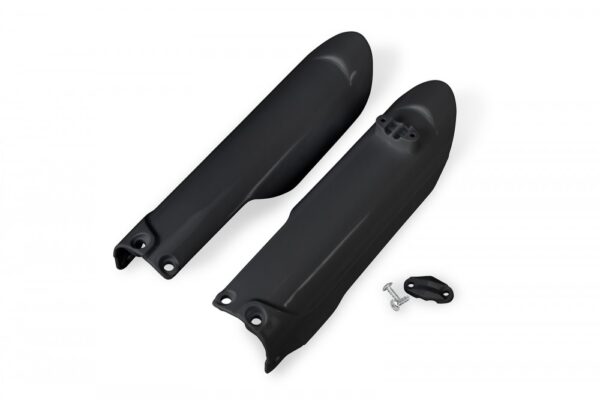 plastique ufo protections tube de fourche motocross gasgas 85 mc 2021 2022 2023 2024 2025 noir