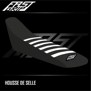 housse de selle enduro rieju 200 250 300 mr 2021 2022 2023 2024 2025 seat cover noire blanche