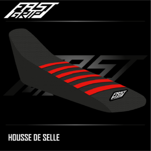 housse de selle enduro rieju 200 250 300 mr 2021 2022 2023 2024 2025 seat cover noire rouge