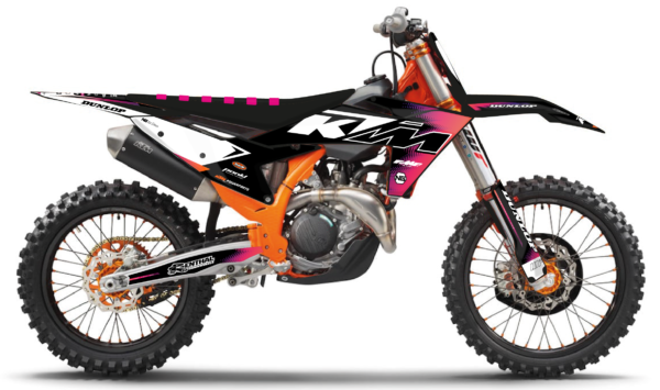 kit déco 125 250 350 450 sx sxf 2023 2024 2025 ktm motocross ng decals flash series mx stickers graphics autocollant adhesifs visuel_Plan de travail 1