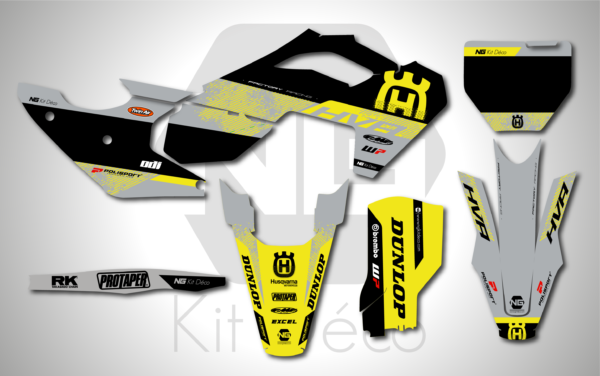 kit déco 125 250 350 450 tc fc 2023 2024 2025 husqvarna motocross ng scratch series mx decals stickers graphics autocollant adhesifs_Plan de travail 1