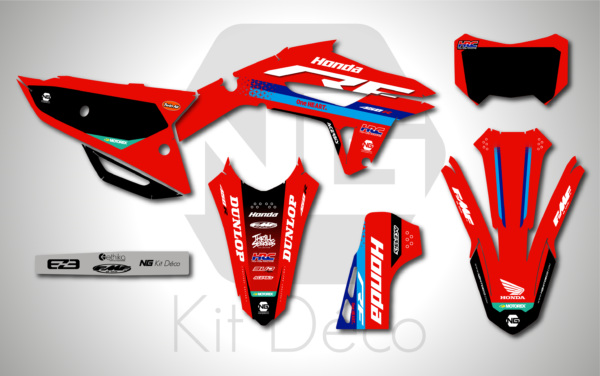 kit déco 250 300 400 450 crf rx 2021 2022 2023 2024 2025 honda enduro ng line series decals stickers graphics autocollant adhesifs_Plan de travail 1