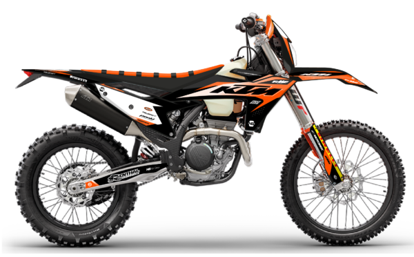 kit déco ktm 125 250 300 350 450 500 exc excf tpi xcw 2024 2025 enduro ng cita series decals stickers graphics autocollant adhesifs visuel_Plan de travail 1