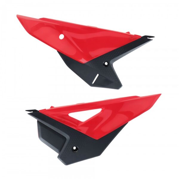 kit plastique polisport honda 250 450 crf 2025 motocross plaques latérales rouge