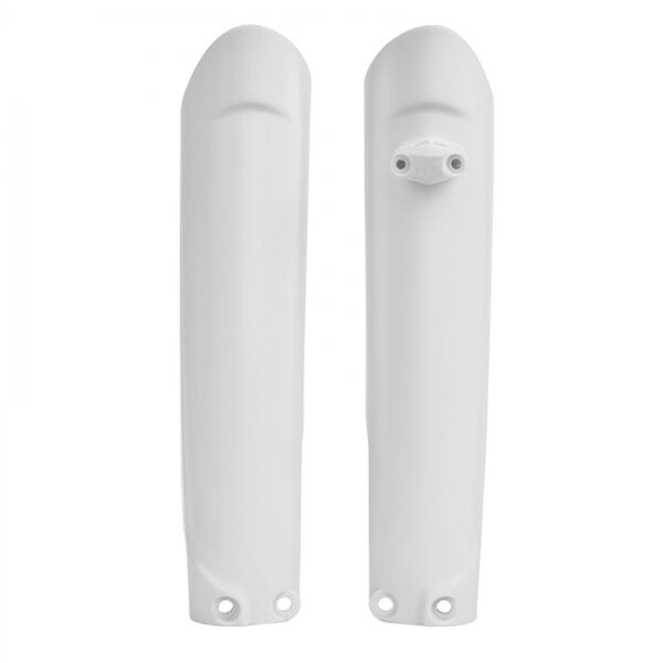 kit plastique polisport rieju 200 250 300 mr 2021 2022 2023 2024 2025 polisport protections tubes de fourche blanc