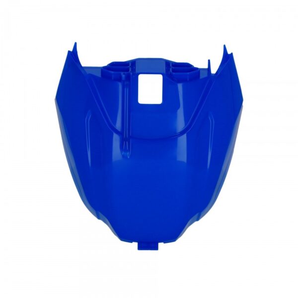plastique polisport cache boîte à air motocross yamaha 250 450 yzf 2023 2024 bleu