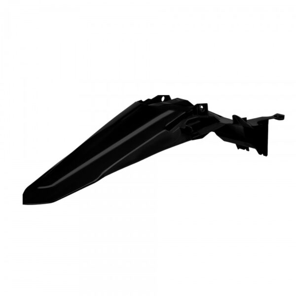 plastique polisport garde boue arrière motocross yamaha 250 450 yzf 2023 2024 noir
