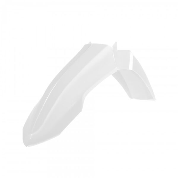 plastique polisport garde boue avant motocross yamaha 250 450 yzf 2023 2024 blanc