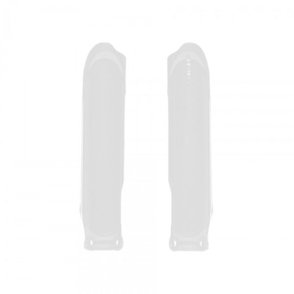 plastique polisport protections tube de fourche motocross yamaha 250 450 yzf 2023 2024 blanc