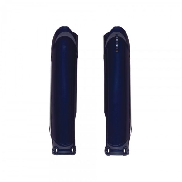 plastique polisport protections tube de fourche motocross yamaha 250 450 yzf 2023 2024 bleu