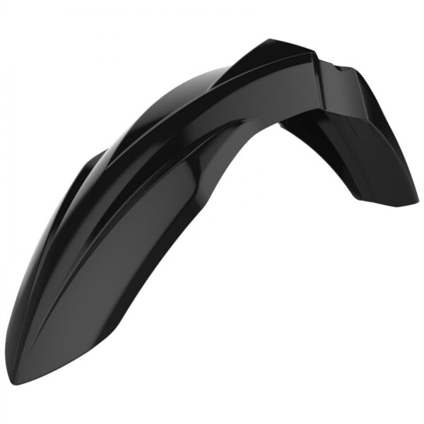 polisport garde boue avant motocross kawasaki 250 450 kxf 2024 2025 noir
