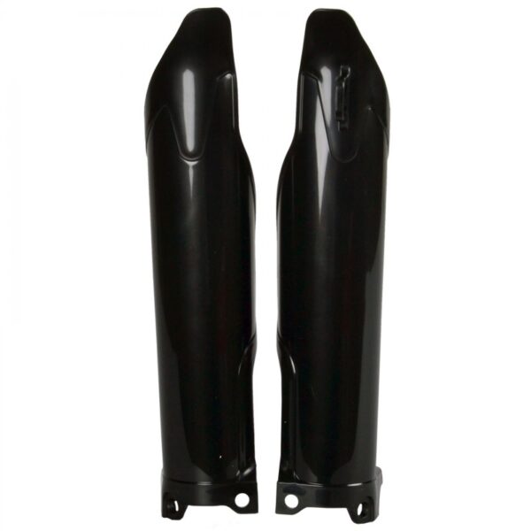 polisport protection de fourche motocross kawasaki 250 450 kxf 2024 2025 noir