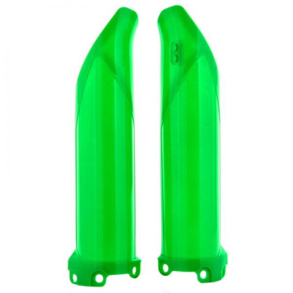 polisport protection de fourche motocross kawasaki 250 450 kxf 2024 2025 vert