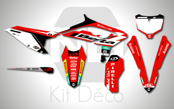 kit déco beta 450 rx 2024 2025 motocross ng fab séries mx decals stickers graphcis autocollant adhesifs_Plan de travail 1