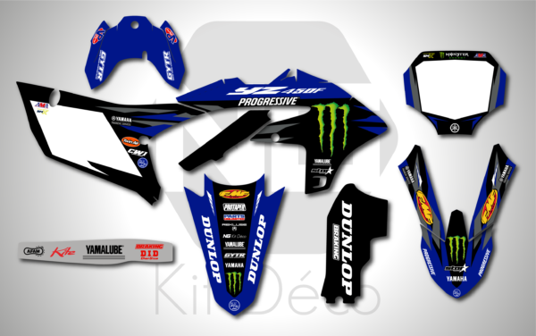 kit déco 250 450 yzf 2023 2024 2025 2026 yamaha motocross ng factory 2025 mx decals stickers graphics autocollant adhesifs_Plan de travail 1