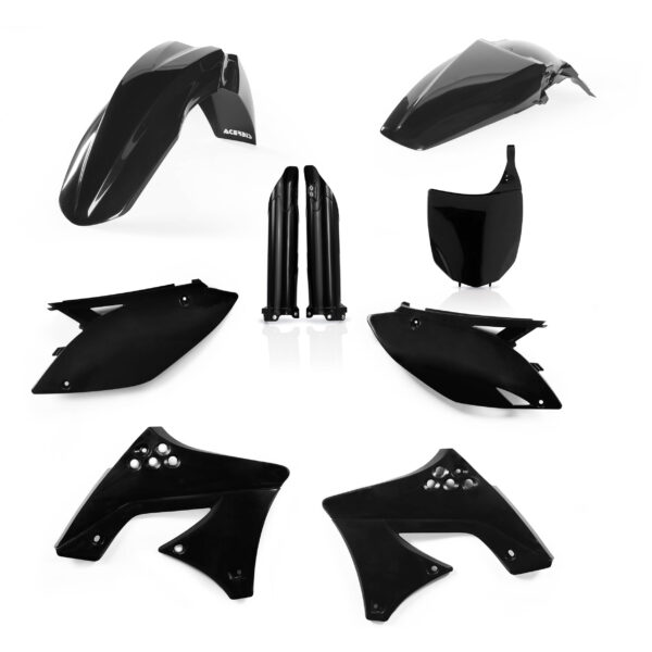 kit plastique 450 kxf 2009 2010 2011 2012 kawasaki complet acerbis noir