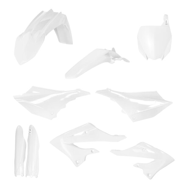 kit plastique acerbis complet 125 250 yz 2022 2023 2024 2025 yamaha motocross blanc