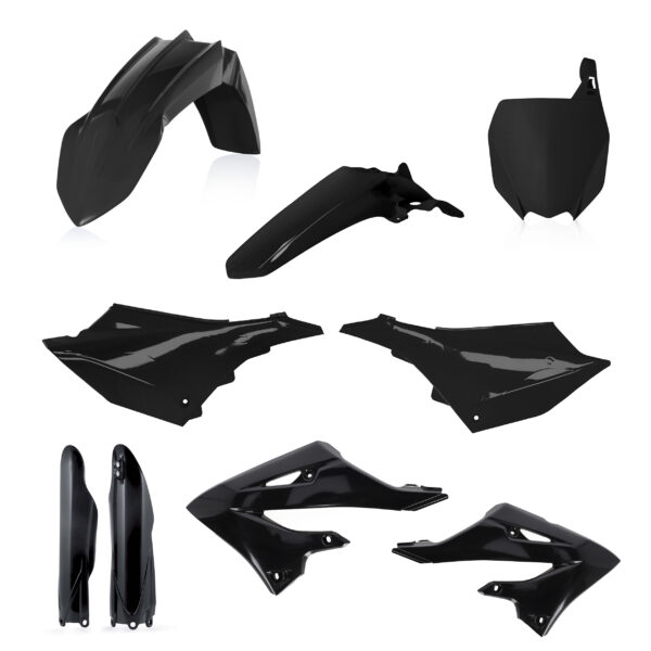 kit plastique acerbis complet 125 250 yz 2022 2023 2024 2025 yamaha motocross noir