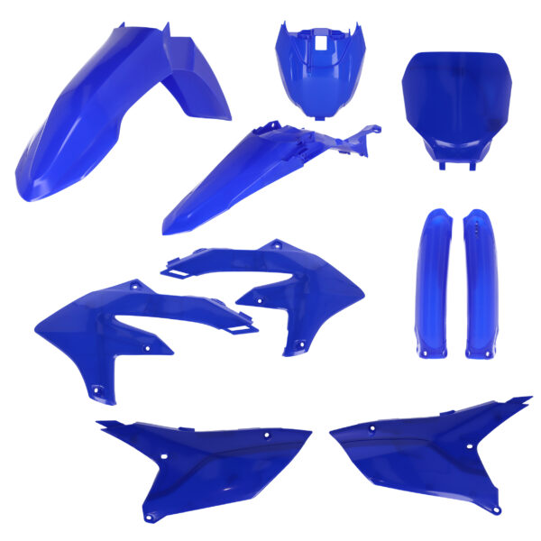 kit plastique acerbis complet 250 450 yzf 2023 2024 2025 yamaha motocross bleu