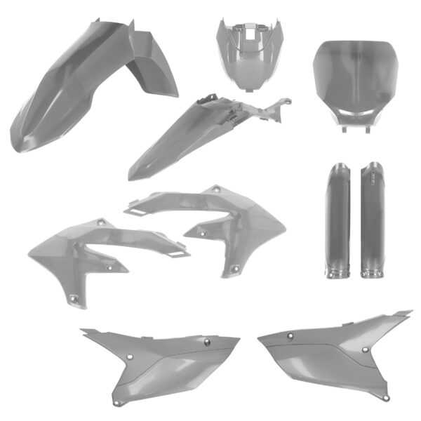 kit plastique acerbis complet 250 450 yzf 2023 2024 2025 yamaha motocross gris