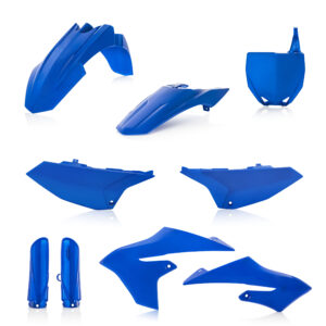 kit plastique acerbis complet 65 yz 2018 2019 2020 2021 2022 2023 2024 2025 yamaha motocross bleu