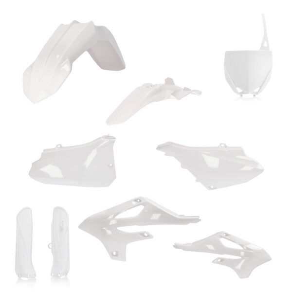 kit plastique acerbis complet 85 yz 2022 2023 2024 2025 yamaha motocross blanc