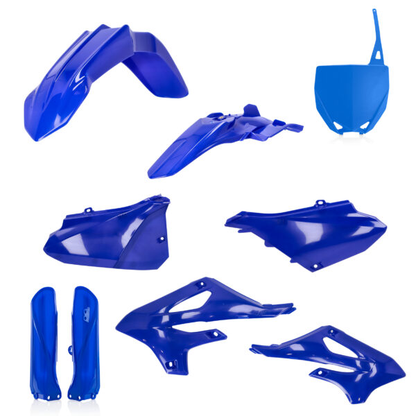 kit plastique acerbis complet 85 yz 2022 2023 2024 2025 yamaha motocross bleu