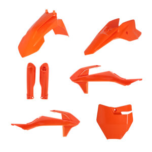 kit plastique acerbis complet ktm 50 sx 2016 2017 2018 2019 2020 2021 2022 2023 motocross orange