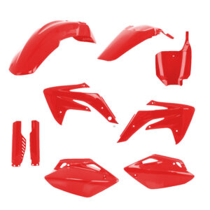 kit plastique acerbis honda complet 150 cf motocross rouge