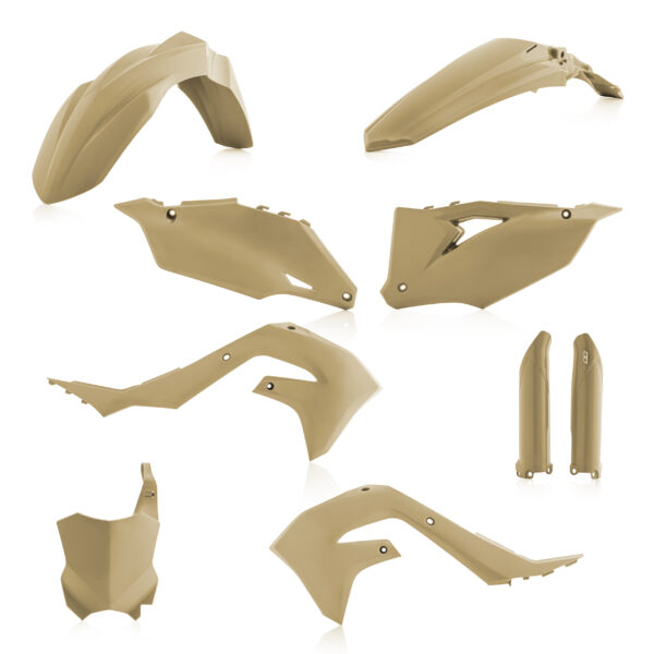 kit plastique acerbis motocross kawasaki 250 450 kxf 2019 2020 2021 2022 2023 2024 sand