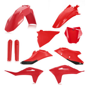 kit plastique gasgas 125 250 350 450 mc mcf 2021 2022 2023 kit complet acerbis rouge