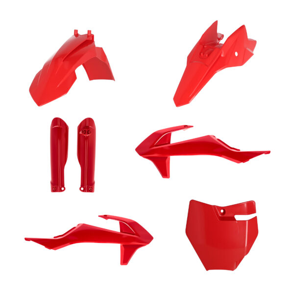 kit plastique gasgas 50 mc 2021 2022 2023 kit complet acerbis rouge