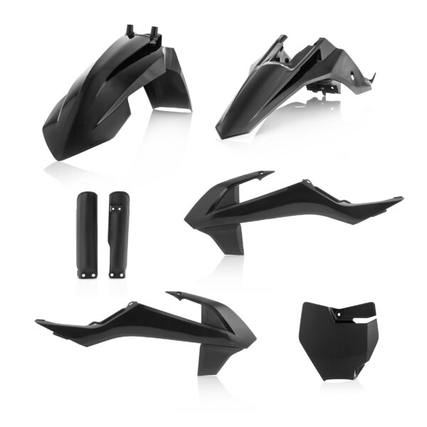 kit plastique ktm 65 sx 2016 2017 2018 2019 2020 2021 2022 2023 acerbis complet noir