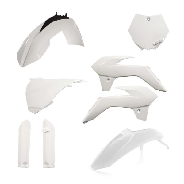 kit plastique ktm 85 sx 2013 2014 2015 2016 2017 acerbis complet blanc