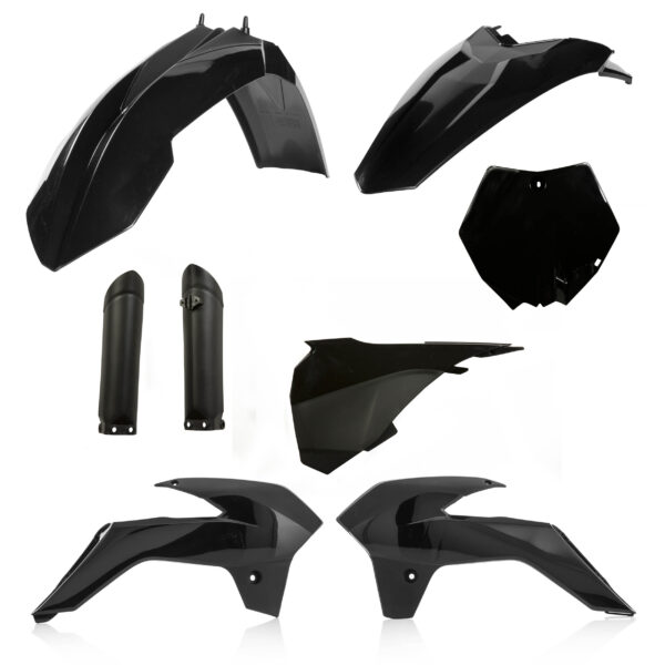kit plastique ktm 85 sx 2013 2014 2015 2016 2017 acerbis complet noir