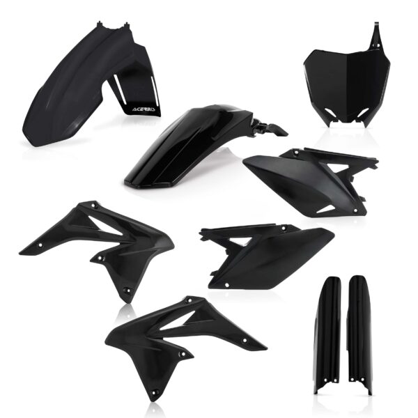 kit plastique suzuki 250 rmz 2010 2011 2012 2013 2014 2015 2016 2017 2018 kit complet acerbis noir