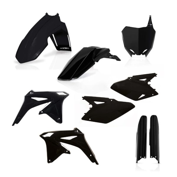kit plastique suzuki 450 rmz 2008 2009 2010 2011 2012 2013 2014 2015 2016 2017 kit complet acerbis noir