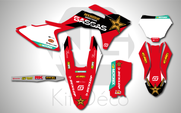 kit déco 125 150 250 300 350 450 mc mcf 2024 2025 2026 gasgas motocross ng factory 2025 mx decals stickers graphics autocollant adhesifs_Plan de travail 1
