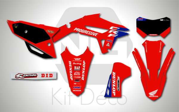 kit déco 250 300 400 450 crf rx 2021 2022 2023 2024 honda enduro ng factory 2025 decals stickers graphics autocollant adhesifs visuel_Plan de travail 1